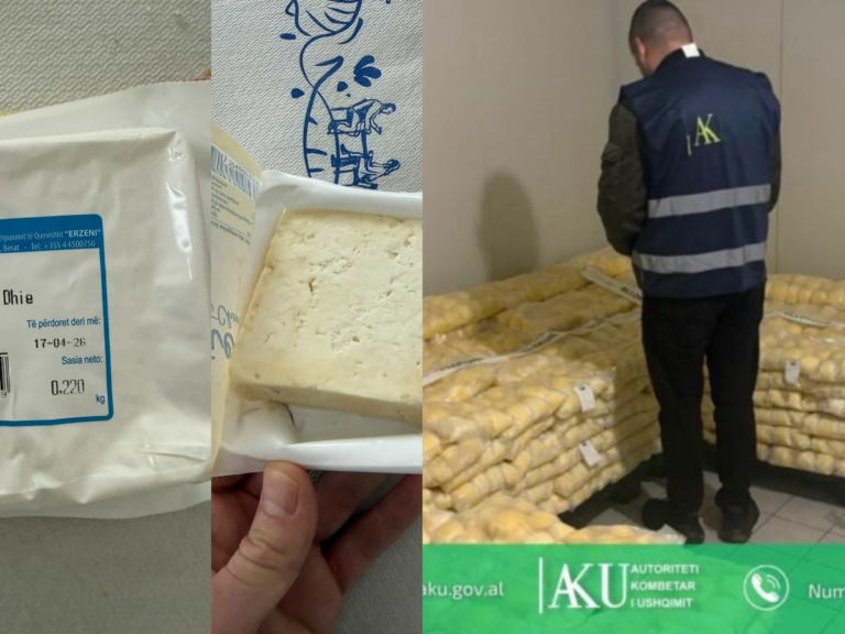 Erzeni tregton djathë të mykur, AKU merret me etiketat e baxhove në Fier