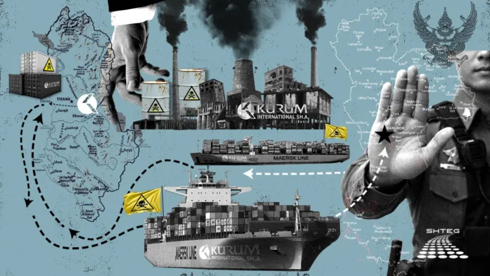 KURUM rrjeti i fshehur i mbetjeve toksike