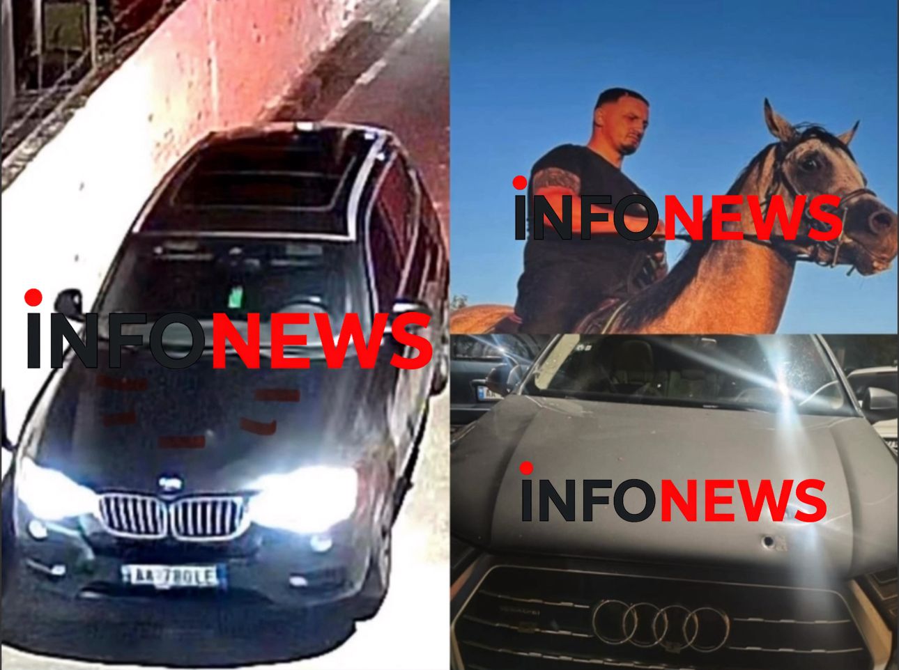 EKSKLUZIVE/ Kjo është makina BMW e Zezë që përdorën vëllezërit Lika në plagosjen e policit në Shkozë