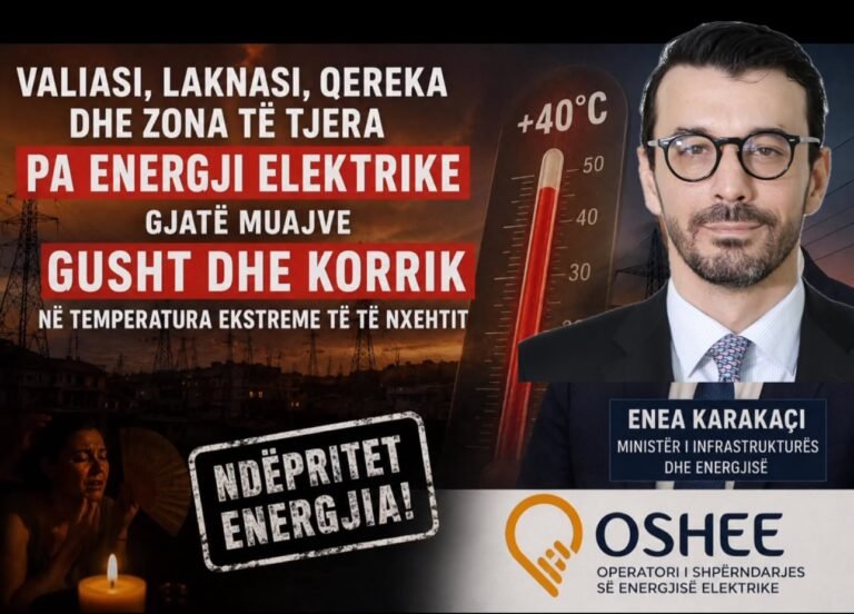 A i mbylli pushimet Karakaçi dhe OSHEE? Valiasi, Laknasi, Qereka…pa drita! Përvëlohen nga i nxehti qytetarët A i mbylli pushimet Karakaçi dhe OSHEE? Valiasi, Laknasi, Qereka...pa drita! Përvëlohen nga i nxehti qytetarët