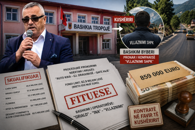 Rexhë Byberi sfidon SPAK! I skualifikon të gjithë për t’i dhënë 859 mijë euro të tjera ‘kushos’ Rexhë Byberi sfidon SPAK! I skualifikon të gjithë për t’i dhënë 859 mijë euro të tjera 'kushos'