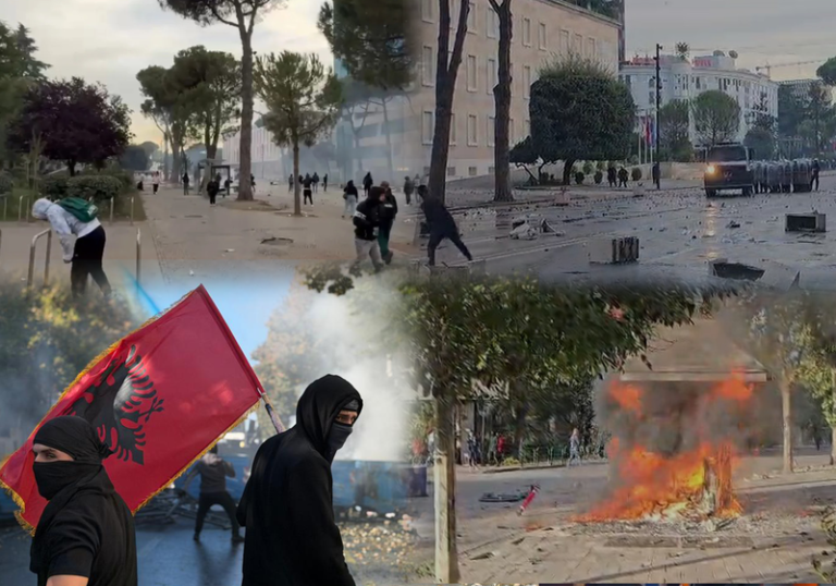 DITA 3! Rama: Nuk dorëhiqem! Studentët vijojnë kaosin: Gurë, zjarre dhe shkatërrim...