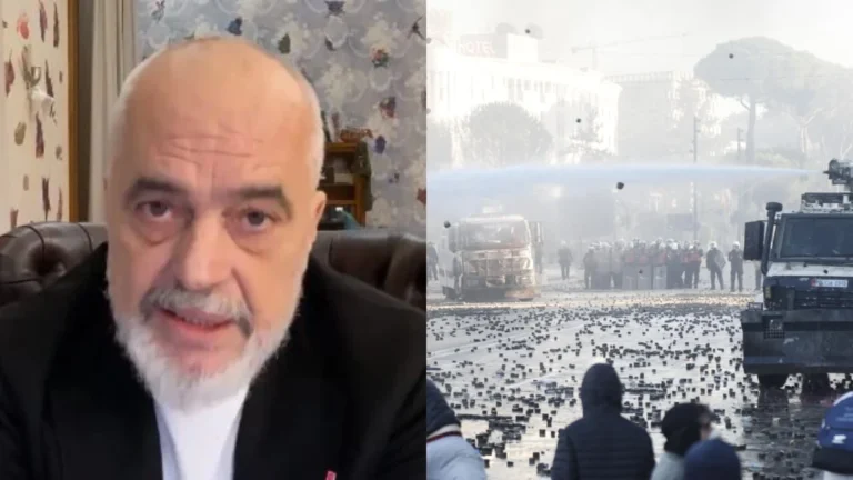 Protestat, Rama sërish: Unë nuk iki, se mbeteni pa hyrë në BE pa mua Protestat, Rama sërish: Unë nuk iki, se mbeteni pa hyrë në BE pa mua